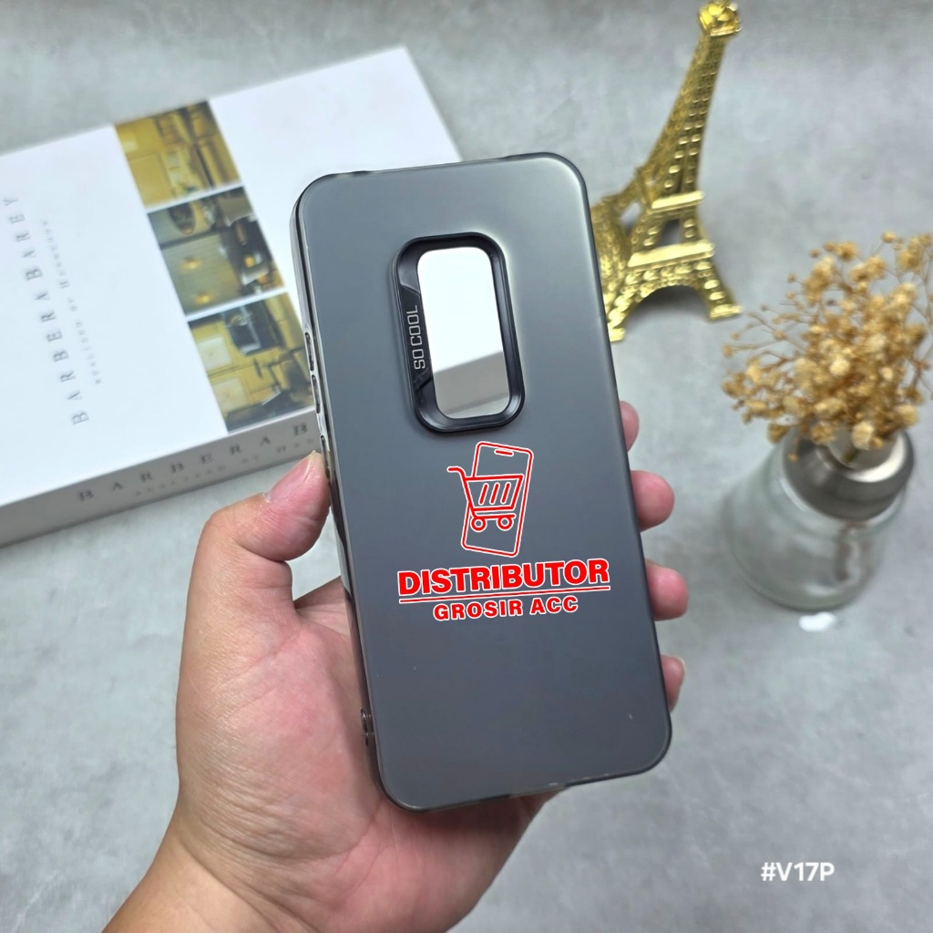 VIVO V17 PRO CASE IMD SOCOOL BLACK CASE SOCOOL VIVO V17 PRO