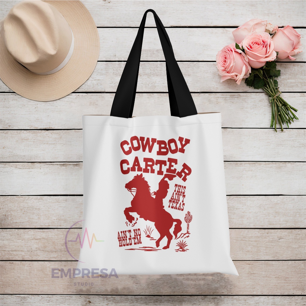 Cowboy Carter Beyonce Tour 2025 Bottle Sport Tote Bag