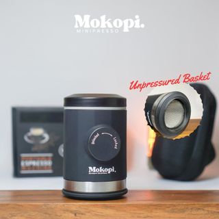 [mokopi] Minipresso espresso Maker V.2 Non-pressurized basket 51mm 2 cup