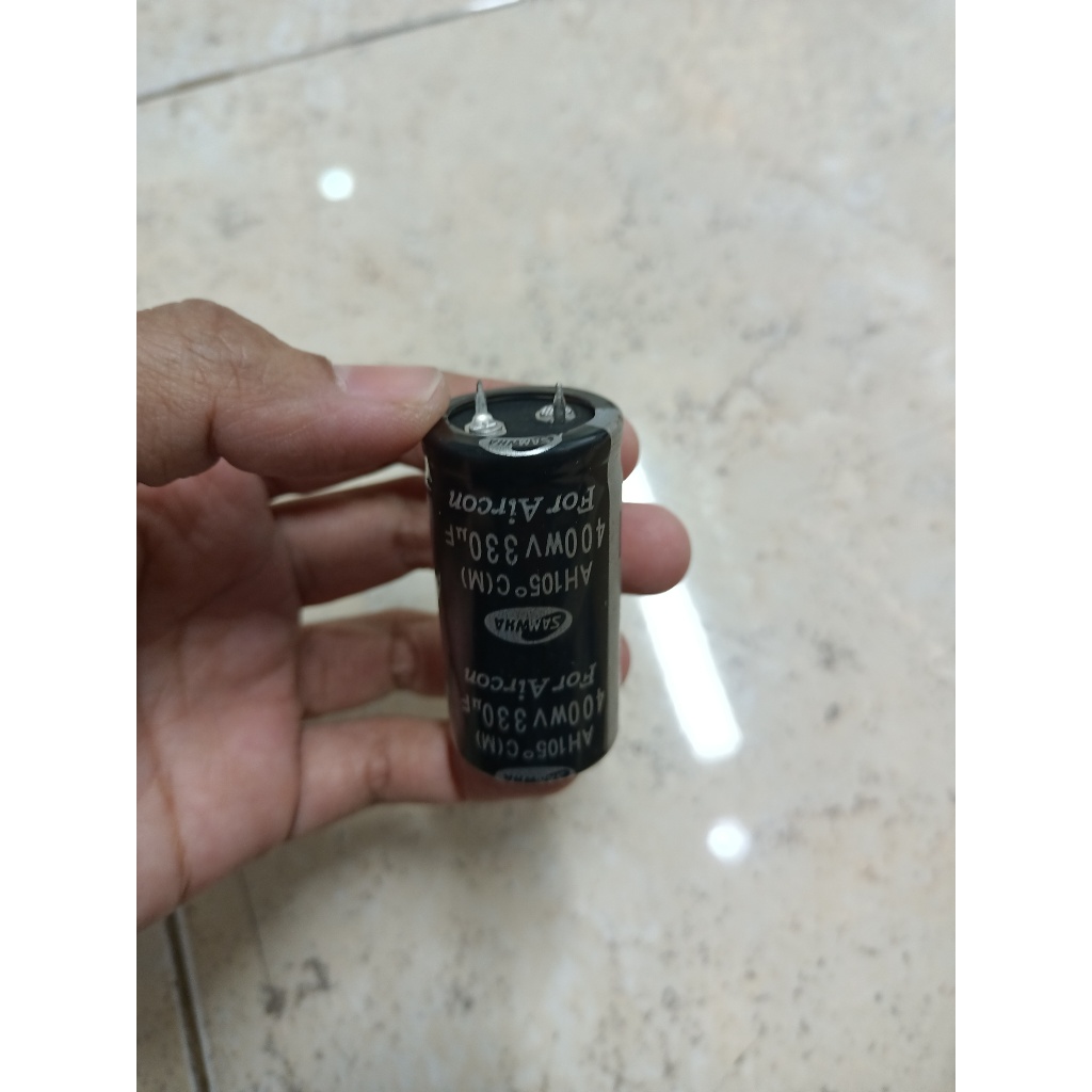 Elco Capacitor 400V-330UF Samwha