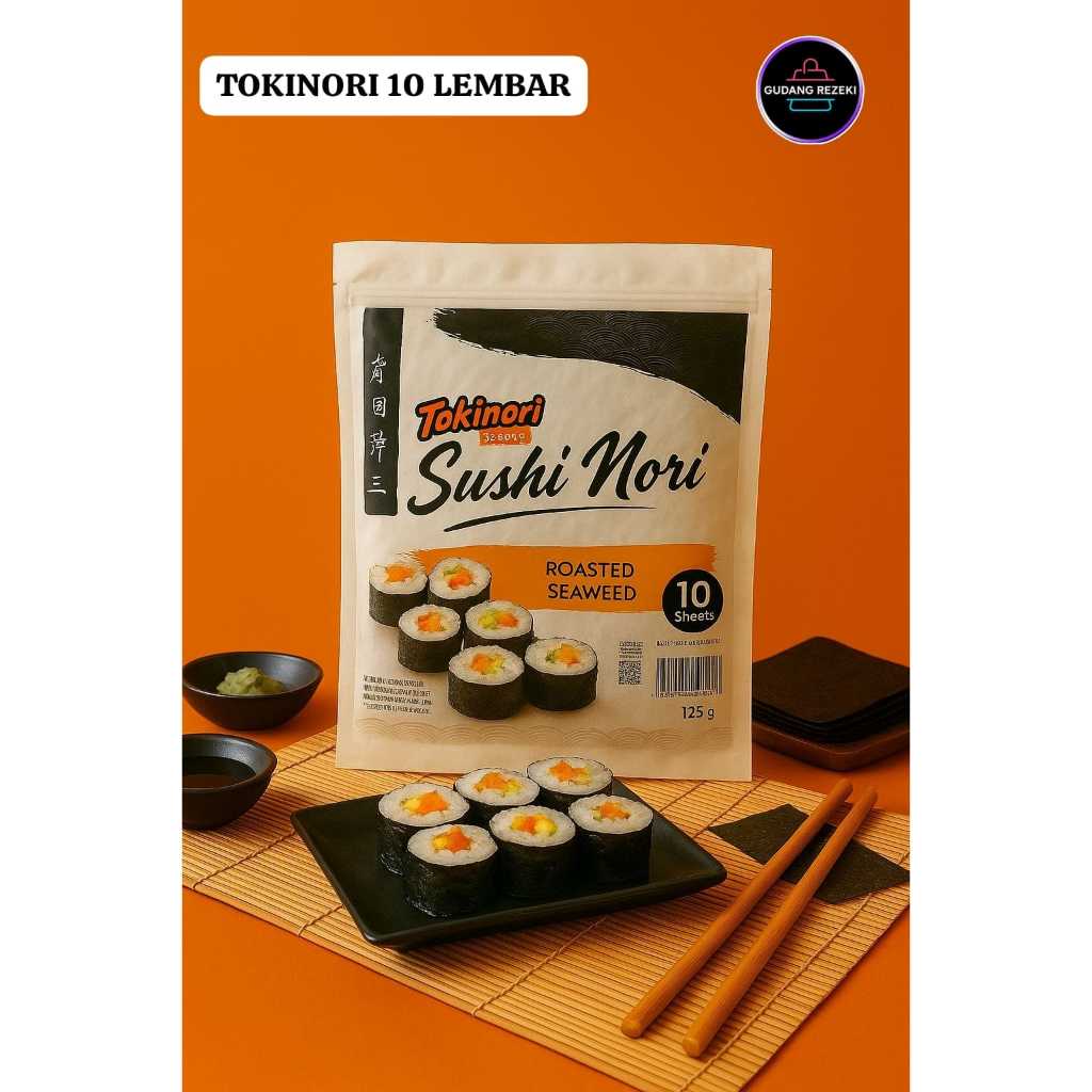 NORI 10 แผ่น TOKINORI 10 แผ่น SUSHI NORI 10 แผ่น TOKINORI SUSHI NORI 10 แผ่น