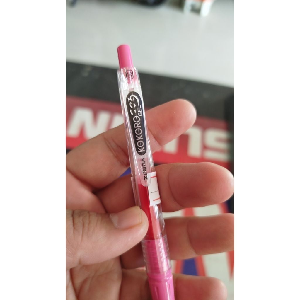 Zebra - ปากกาหมึกเจลสี kokoro