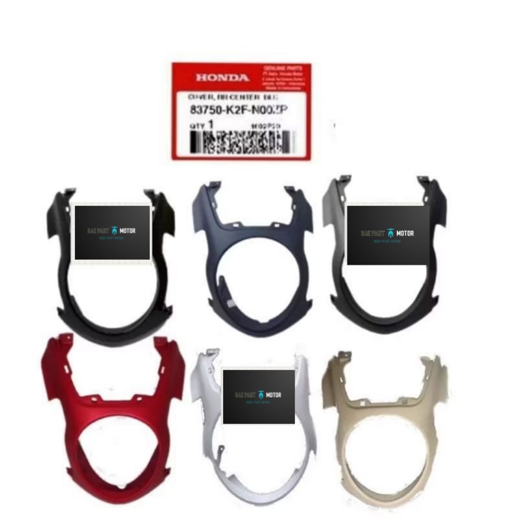 ฝาครอบไฟด้านหลัง Honda Scoopy K2F Prise Tige Style 2020-2024 วัสดุเดิม Lost Pack