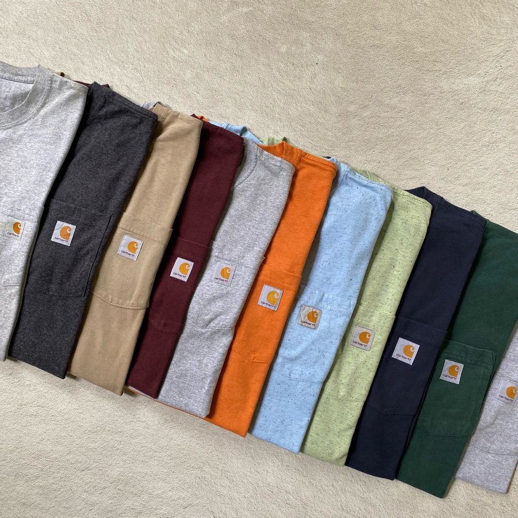 เสื้อยืด Carhartt Pocket K87 (ขนาดใหญ่)