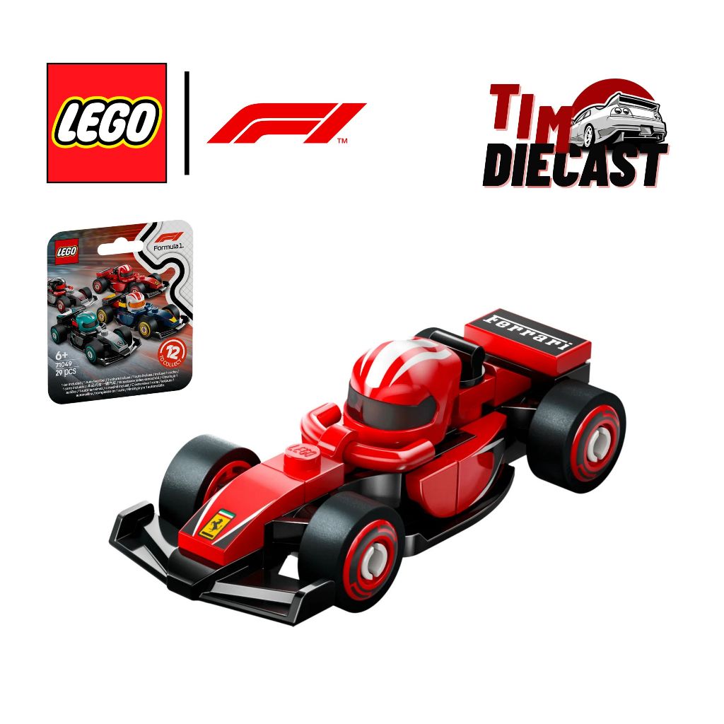Ferrari - LEGO 71049 Minifigures F1 รถแข่งสะสม (ปิดผนึก)