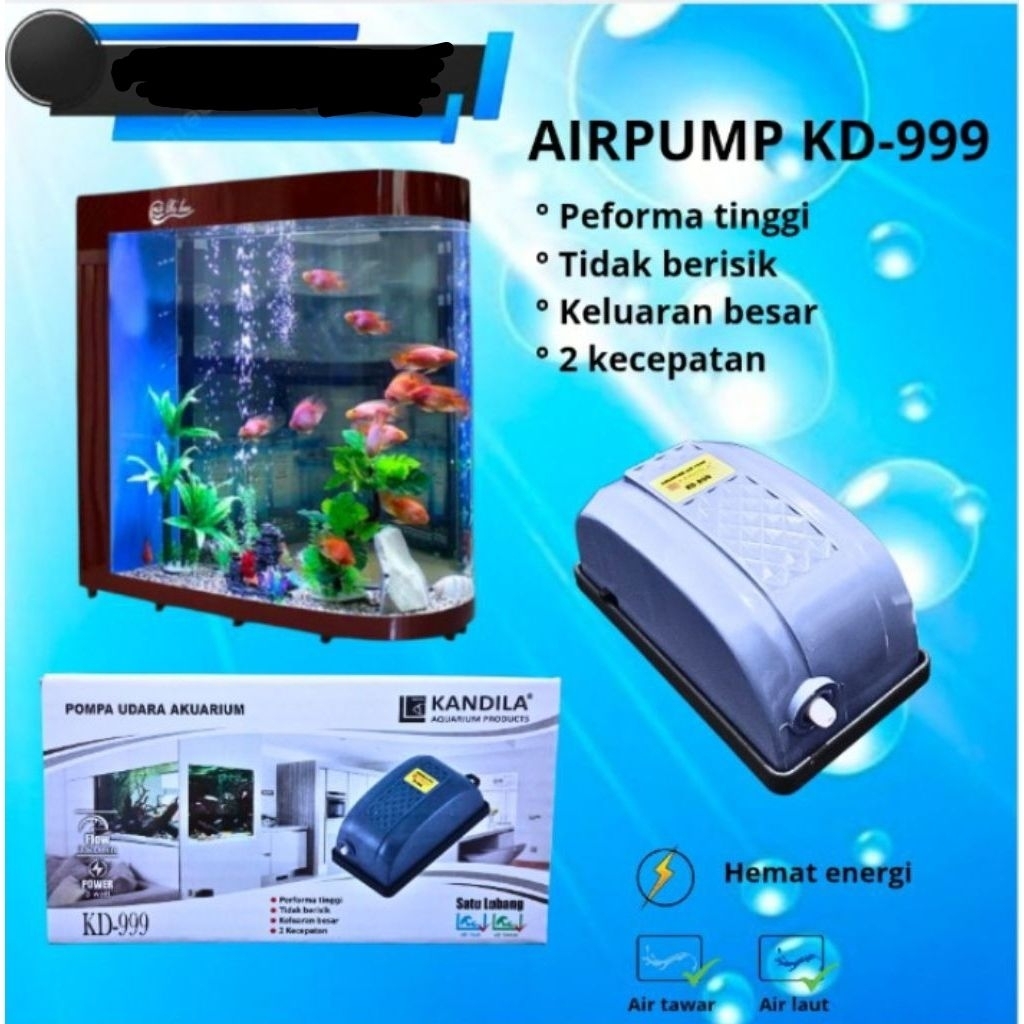 Aquarium Airpump Aerator KANDILA KD 999