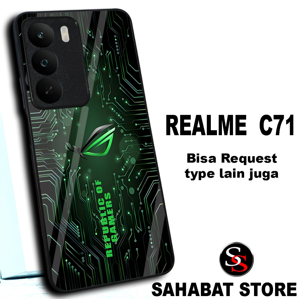 เคสนิ่มมันวาว Realme C71/S17/Case Hp Realme C71 และสมาร์ทโฟนทุกประเภทและเคสโทรศัพท์มือถือ
