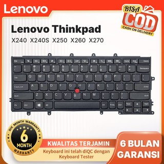 [Garansi 6B] Keyboard laptop Lnvo Thinkpad X240 X240i X240S T270 X230S X250 X250S X260 X270