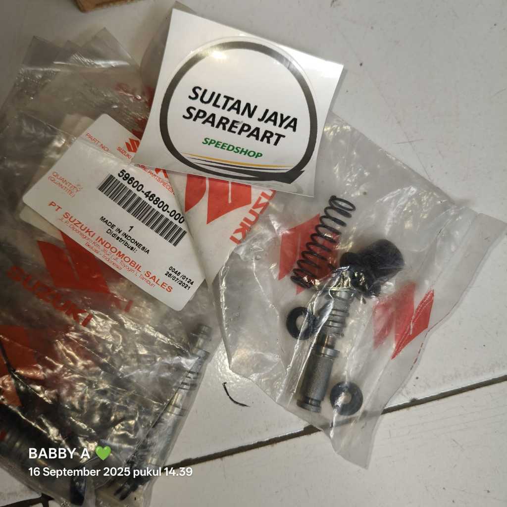 เบรคหลักเบรคสําหรับ AUTOMATIC SUZUKI HAYATE NEX SKYWAVE SKYDRIVE SPIN ORIGINAL SGP 59600-46800-000