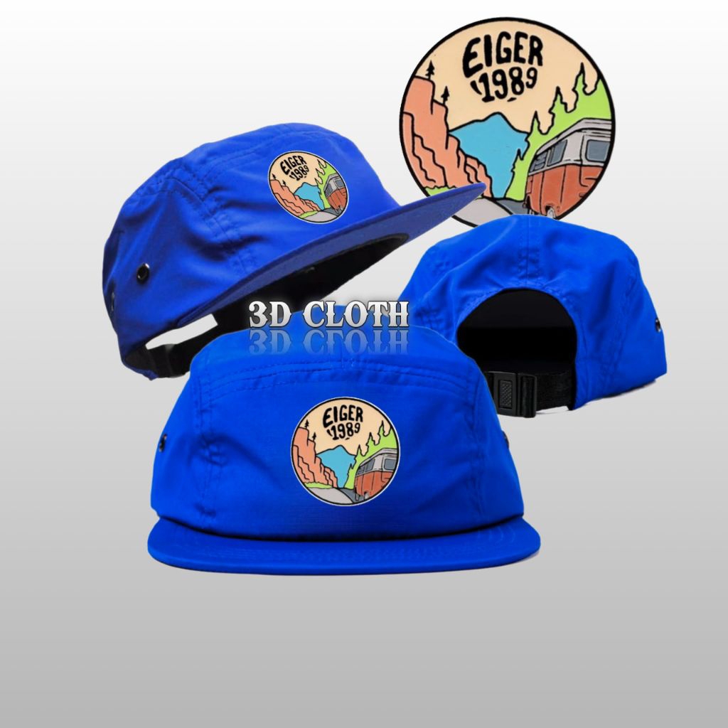 LOKAL EIG 1989 5 Panel Hat / Outdoor Five Panel Caps / Local Brand Adventure 5 Panel Hat