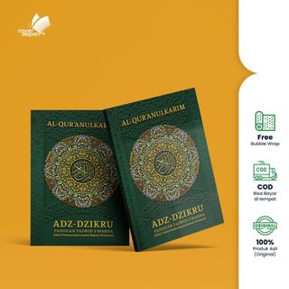 AL QURAN TAJWID WARNA ADZ DZIKRU UKURAN A4- COVER DEPAN
