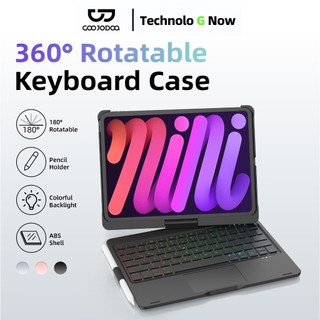 Goojodoq for iPad Case with Magic Keyboard Bluetooth Wireless Magnetic Mini 6 8.3 Air 6 4 5 Pro 11 Touchpad
