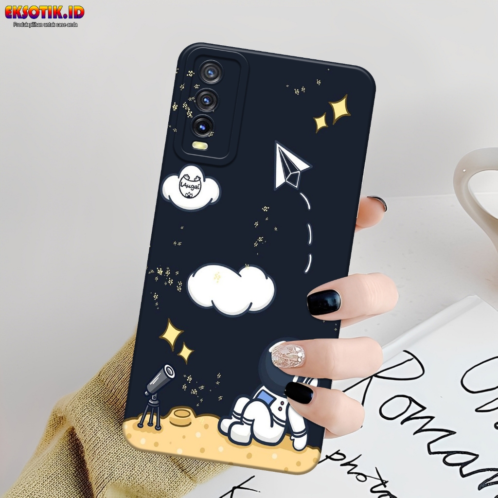 เคส VIVO Y12s Y20 Y20s - Eksoke.id - VIVO Y12s Y20 Y20s Casing - เคส SPACE - เคสมือถือ - VIVO Y12s Y