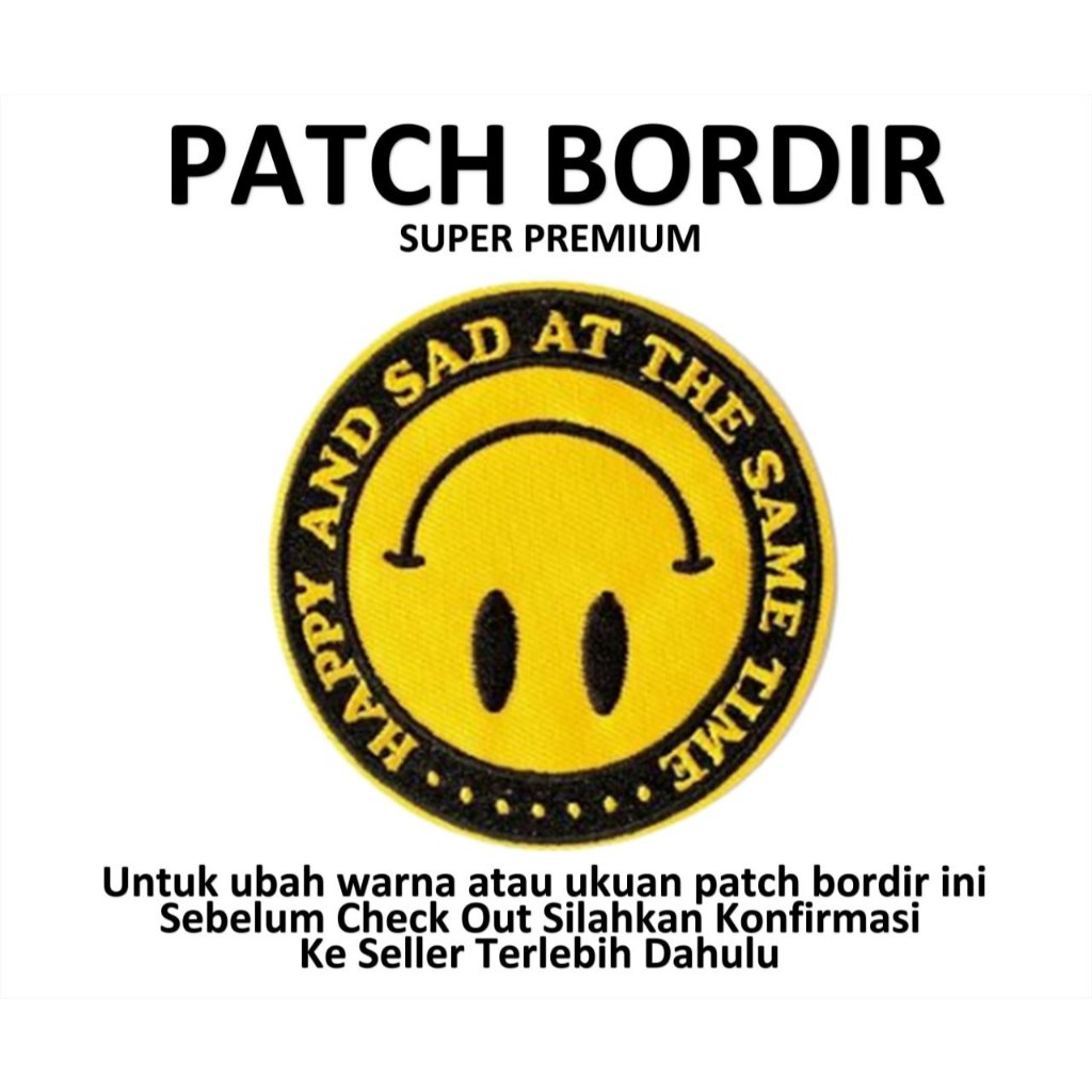 สัญลักษณ์แพทช์ปัก EMOTICON - IBP