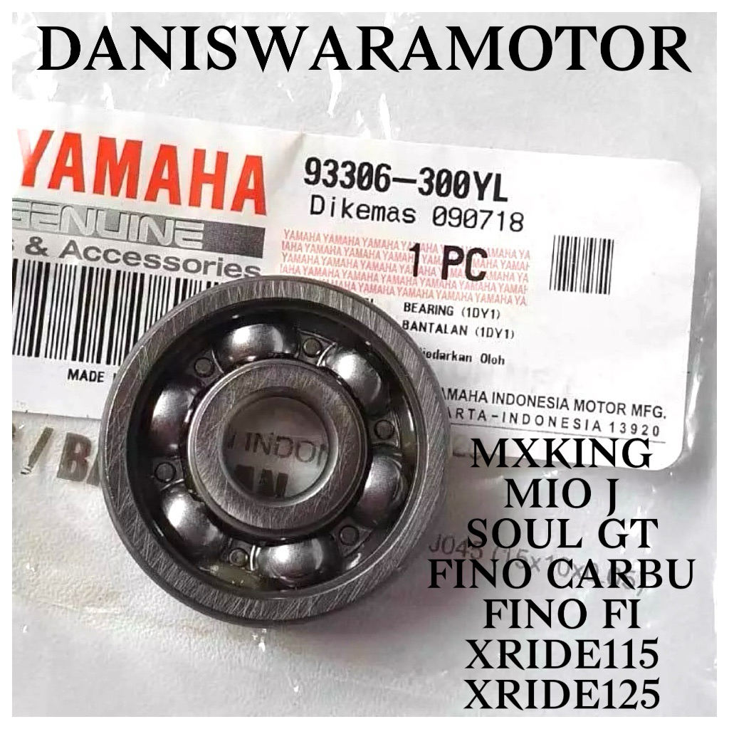 KLAR LAHER BEARING NSK 6300 Z 93306-300YL YAMAHA YGP