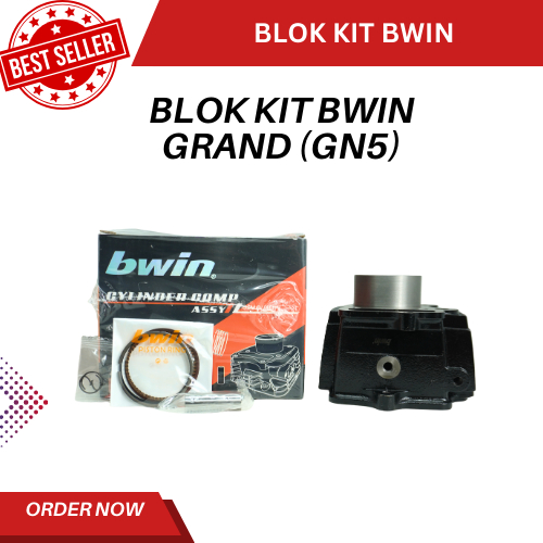 BLOCK KIT / CYLINDER BLOCK GRAND, ASTREA, PRIMA, WIN, SUPRA OLD (GN5) BWIN
