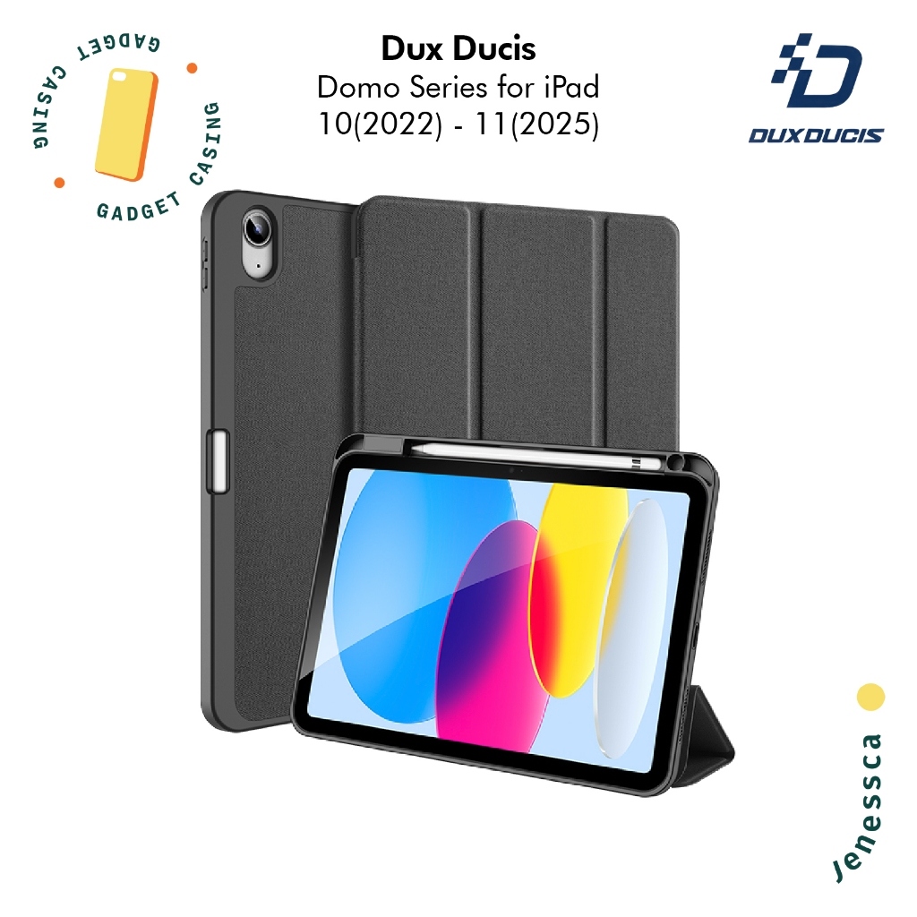 DUX DUCIS Case iPad 10/iPad 11 2024-2025 10/11th Gen Domo Series Smart Flip Case