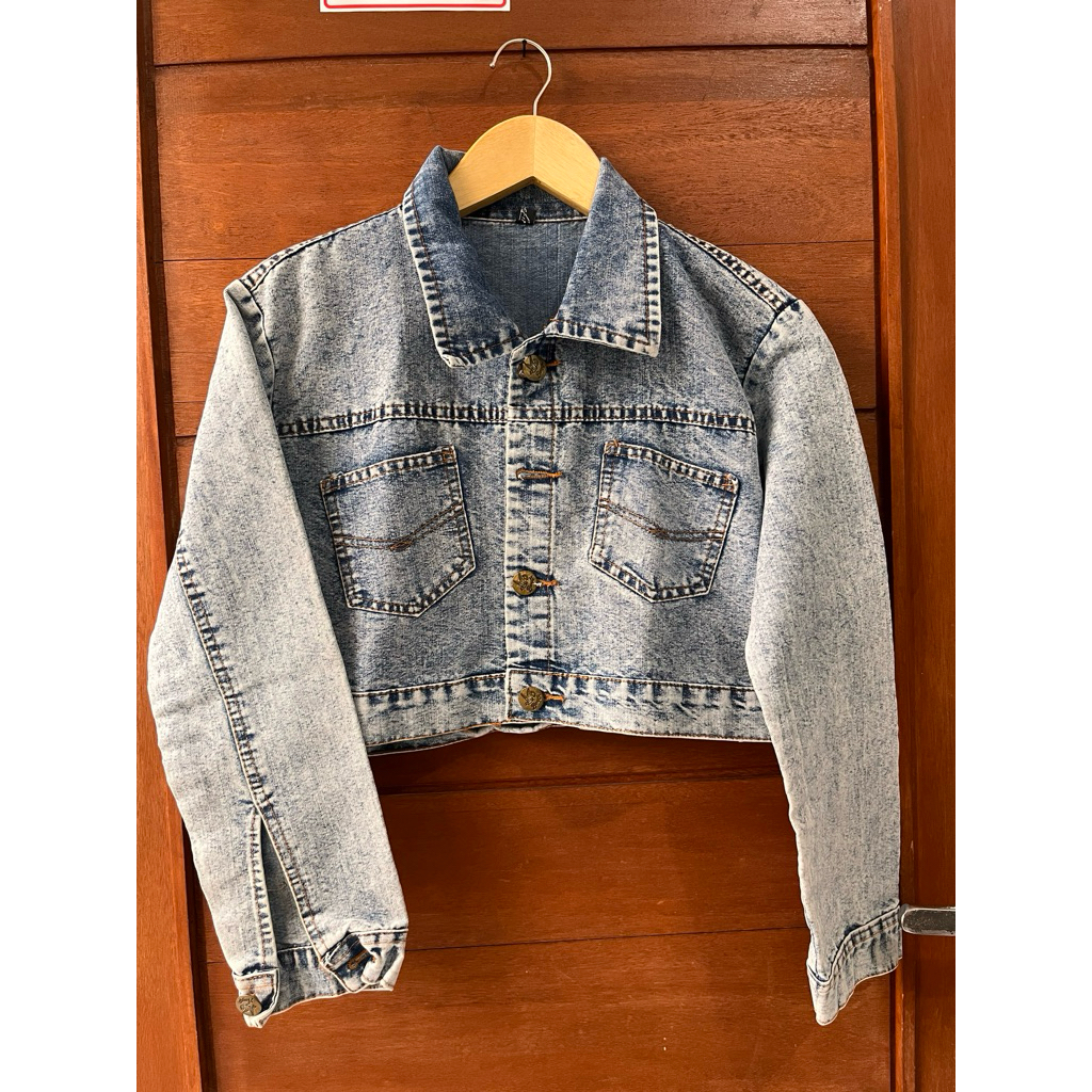 LEVIS Preloved เสื้อแจ็คเก็ต LEVIS