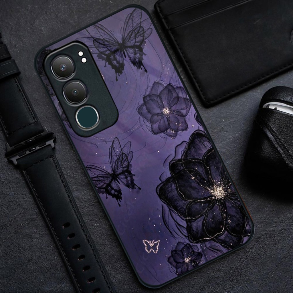 HP Vivo Y31 5G Glass Softcase [BSG-79] - เคสโทรศัพท์ Vivo Y31 5G - เคสโทรศัพท์ Vivo Y31 5G - เคสกระจ