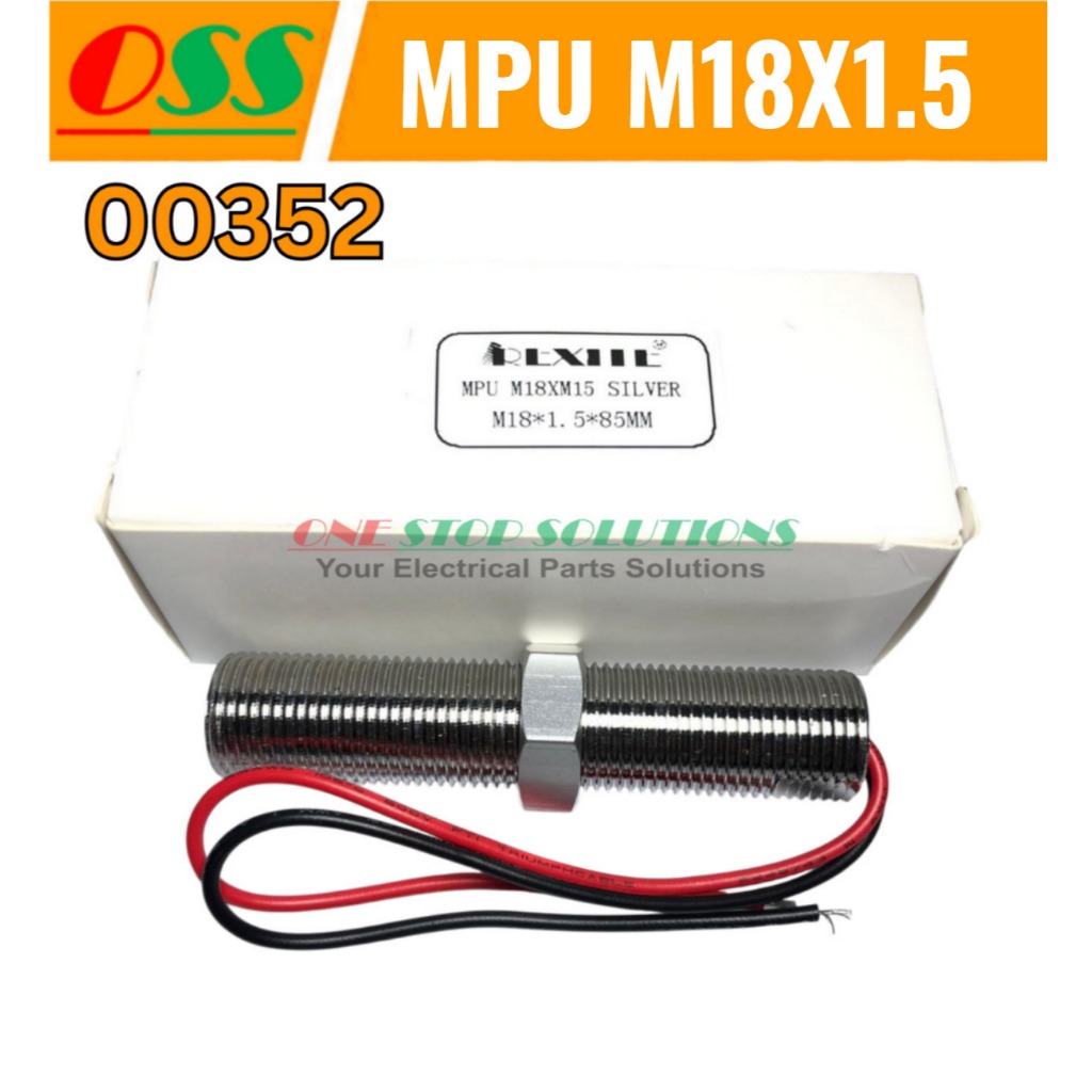 MPU M18X1.5 M18 x 1.5 M18 x 1.5 MAGNETIC PICK UP THREAD 18MM RPM เซ็นเซอร์ความเร็ว