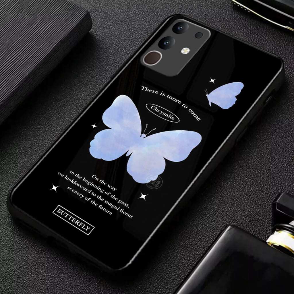 Softcase Glass Kaca Terbaru สําหรับ VIVO Y31 5G Y29 4G [IC306] กรณี Hndphone กรณี Protec กล้อง