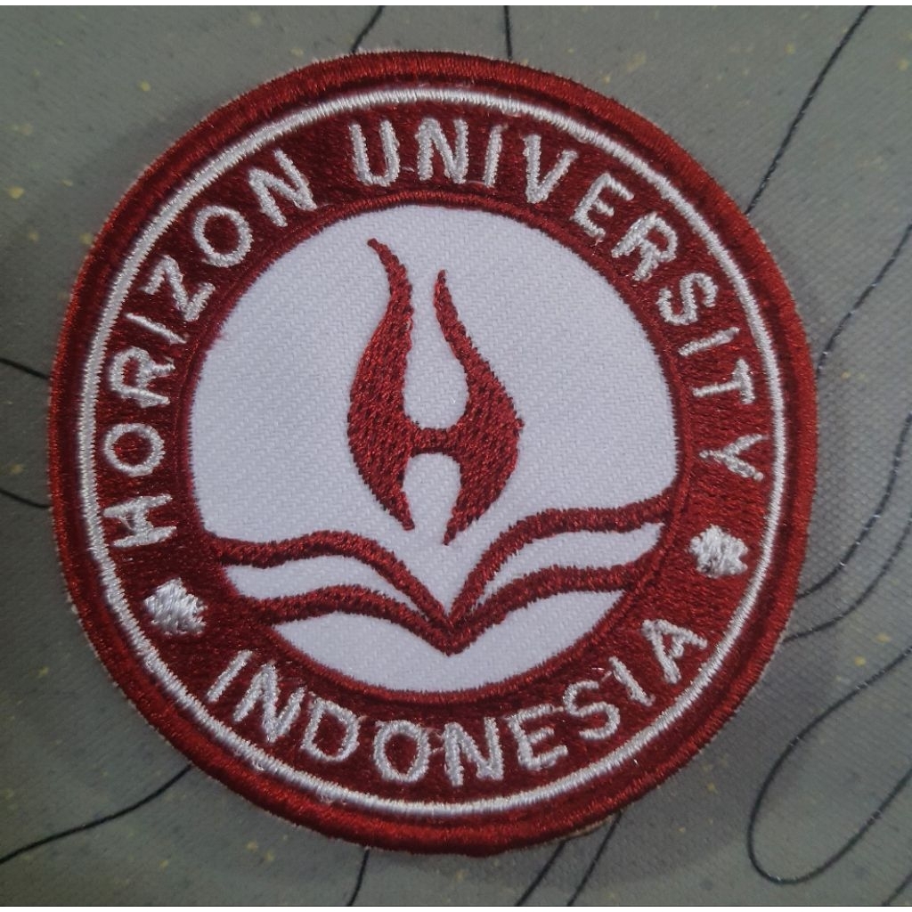 โลโก้ HORIZON UNIVERSITY EMBROIDERY ขนาด +-7CM