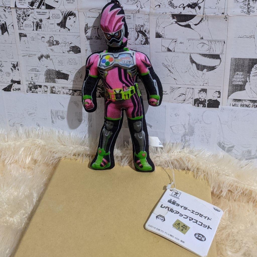 พวงกุญแจมาสคอตตุ๊กตา Kamen Rider Ex-Aid Banpresto