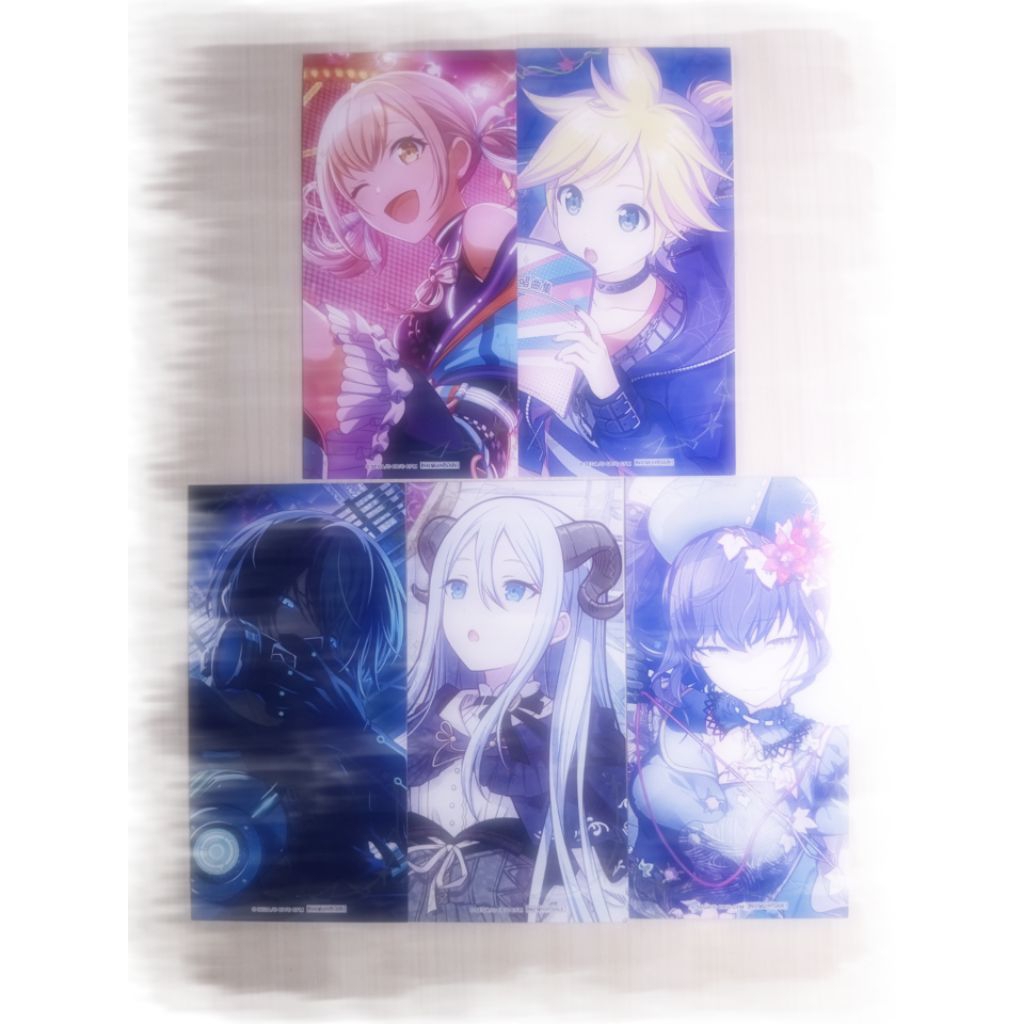 Benefit Animate Tokuten Bookmark Project Sekai Toya Kanade Mafuyu Kohane
