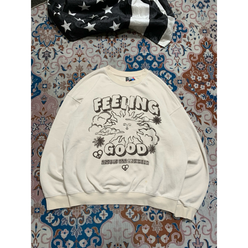 CREWNECK H&M SECOND ต้นฉบับ