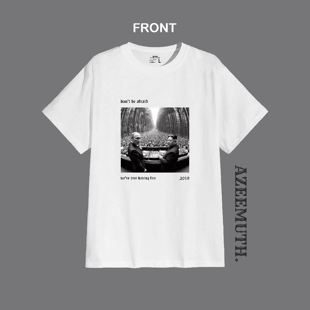 เสื้อยืด KATUN Putin Kim Jong Un | เสื้อยืด 24s | ผ้าฝ้ายออริจินัล | เสื้อยืด Distro สําหรับผู้ชายแล