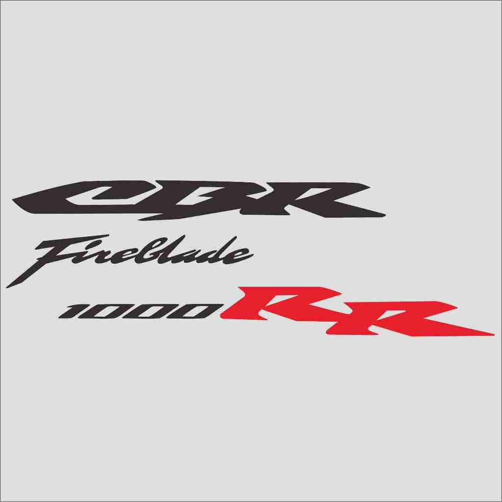 สติ๊กเกอร์ตัด - สติ๊กเกอร์ Honda CBR 1000rr 20x6.4cm