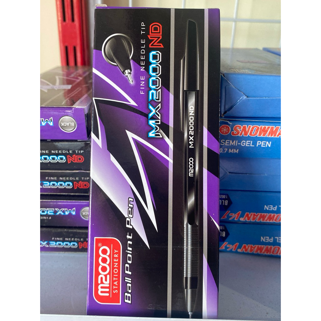 MX2000 ปากกาสีดํา - กล่อง