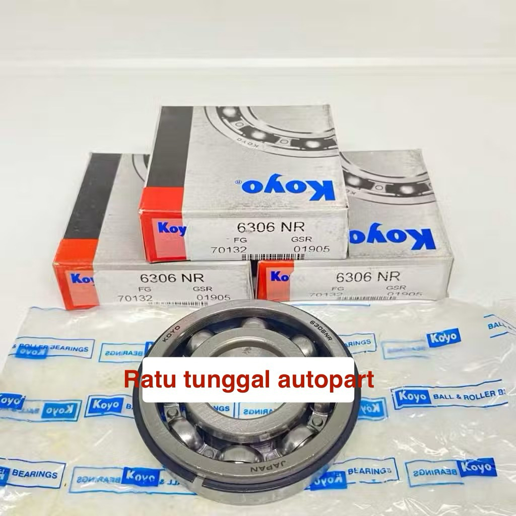 แบริ่ง 6306 NR KOYO 6306NR KOYO