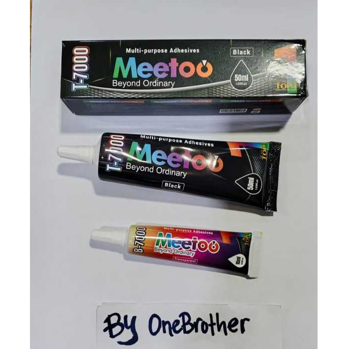 เครื่องมือ MEETOO LCD GLUE/ TOUCH GLUE B7000/T7000 CLEAR/ BLACK (15ML / 50ML)