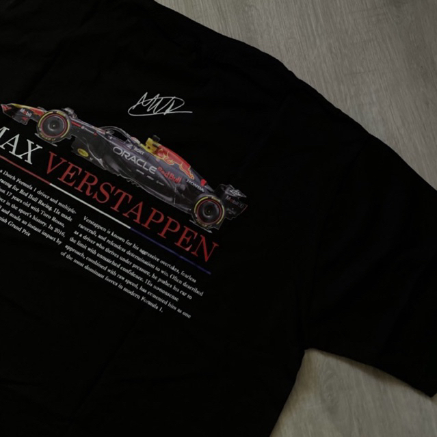 Max Verstappen F1 Driver T shirt Regular Fit Cotton Combed 24s