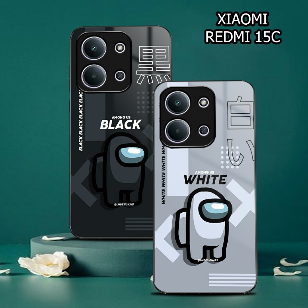HP E1515 Softcase Redmi 15C 2025 | เคสโทรศัพท์ Redmi 15C - เคสโทรศัพท์ Among Us Motif