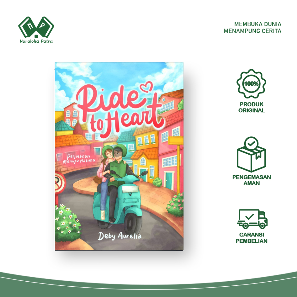 [ PRE ORDER ] Ride To Heart Novel Book - Deby Aurelia - Sigma Publishing (26 Sep - 10 ต.ค. 2025)
