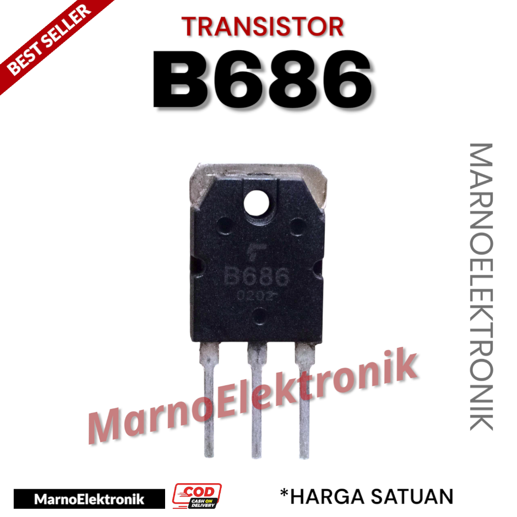 TRANSISTOR TR B686 B 686 B-686 ต้นฉบับต้นฉบับ
