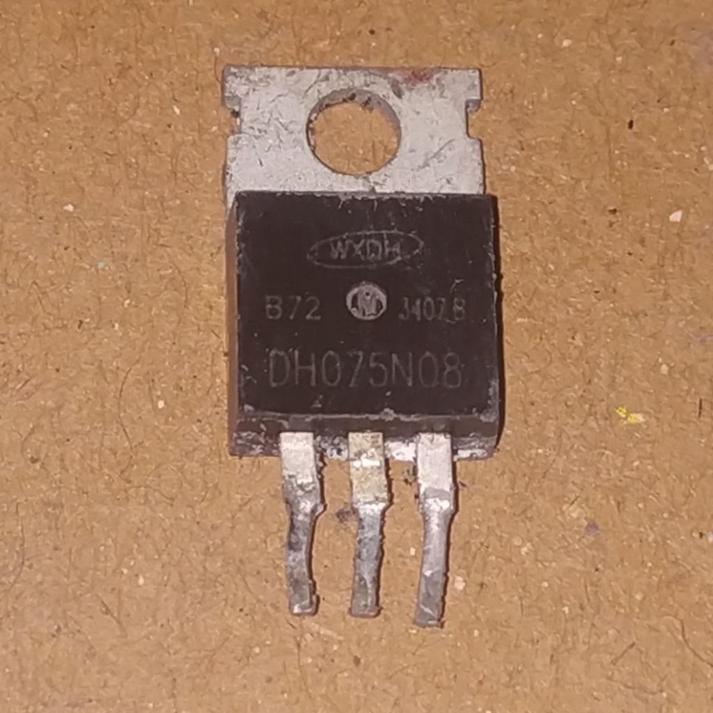 TR DH075N08 DH 075N08 75N08 MOSFET 80V 95A ทรานซิสเตอร์