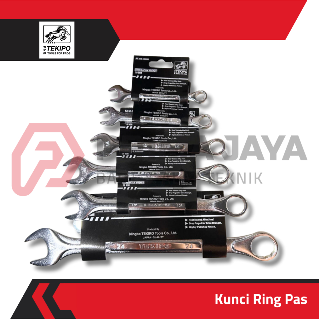 RING WRENCH / COMBINATION WRENCH สําหรับทุกขนาด TEKIPO