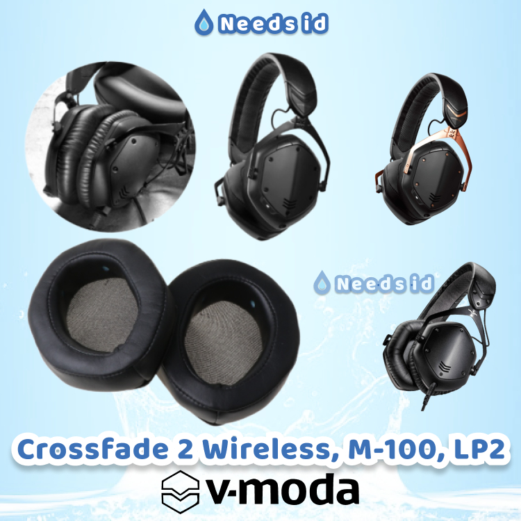 V-Moda Crossfade 2 ไร้สาย M-100 LP2 V Moda VModa Earpad Earcup แผ่นรองหูฟังเบาะโฟมเปลี่ยน