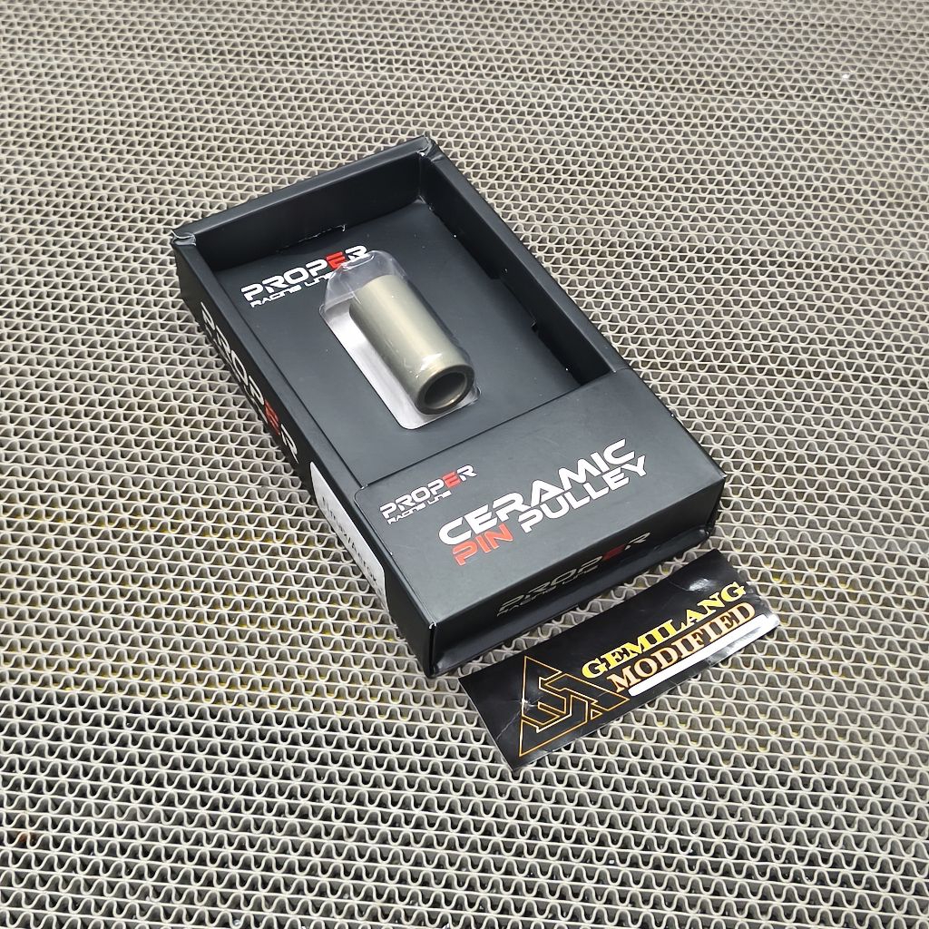 PIN PULLEY TITANIUM PROPER RACING LINE MIO 5TL VARIO 125 150 160 NMAX AEROX BEAT FI PCX BEAT ESP GEN