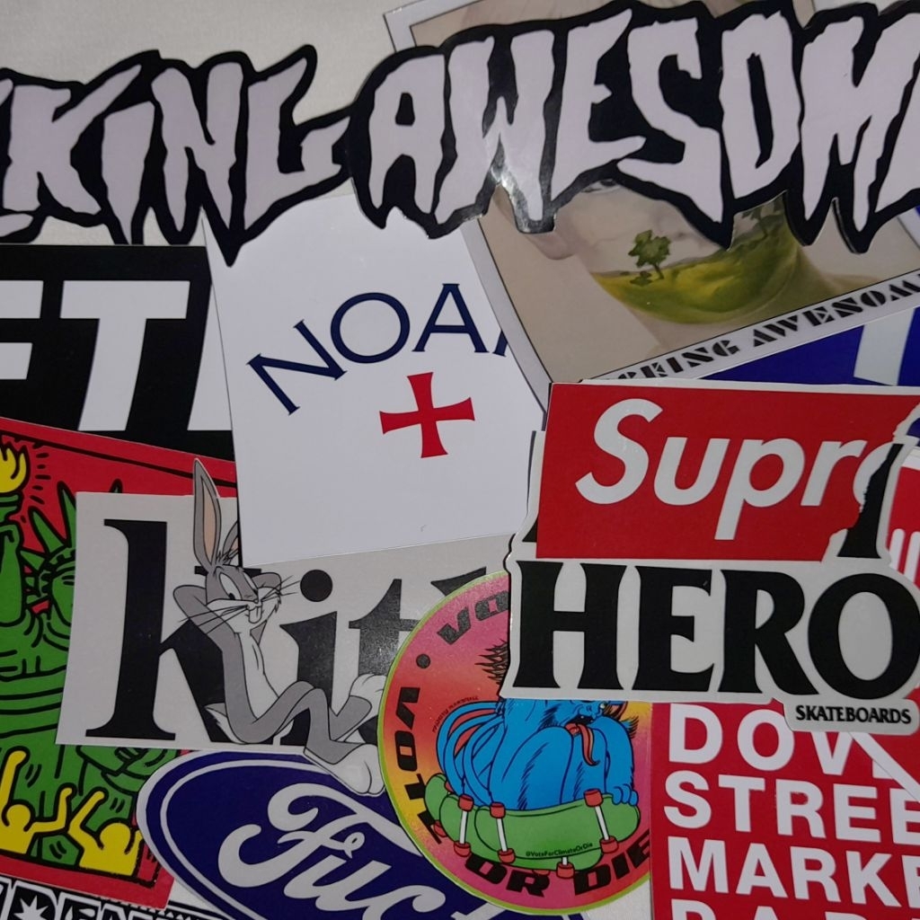 สติ๊กเกอร์ทาวเวอร์บันทึกส์ สติ๊กเกอร์วงดนตรีป้าย - รูปที่ 4