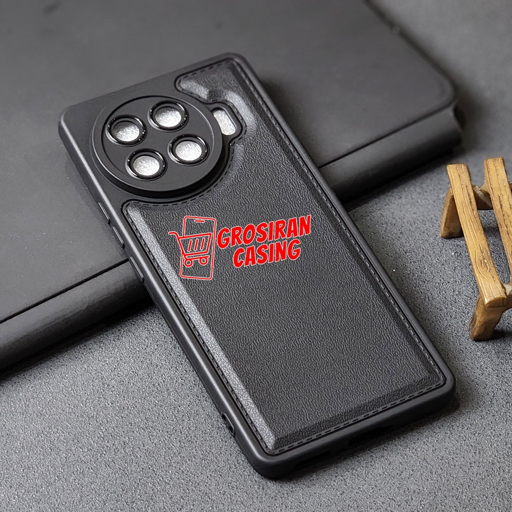 Softcase MacaronหนังสีดําหนังTecno Spaek 10 Tecno Spark 10C Tecno Spark 10 Pro Tecno Spark 20 Tecno 