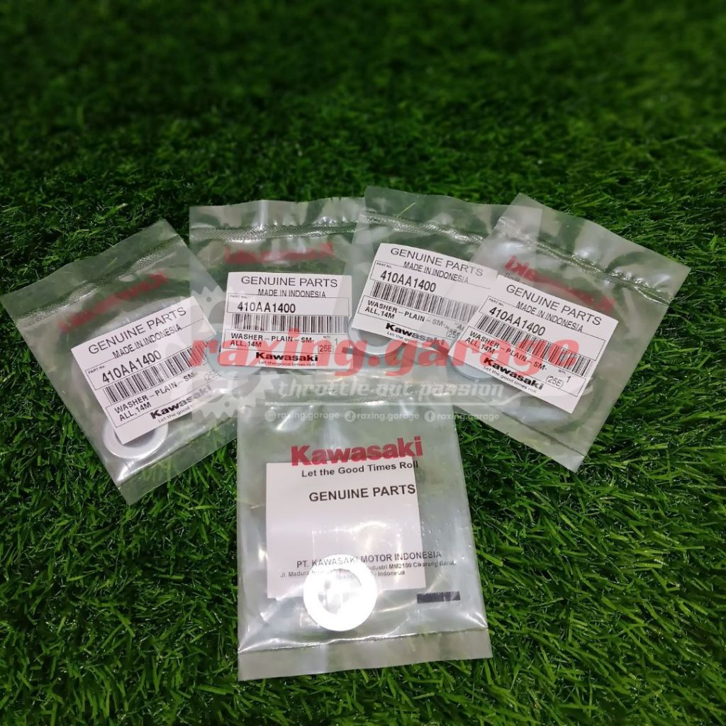 แหวนเครื่องซักผ้าเพลานินจา 150 r ss rr ใหม่ rr เก่า zx เดิม kawasaki 410AA1400