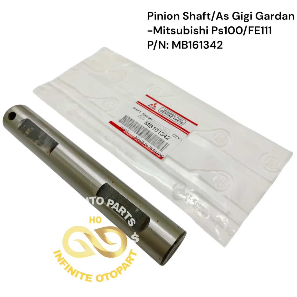 PINION SHAFT AS GEAR MITSUBISHI PS100 FE111 MB161342