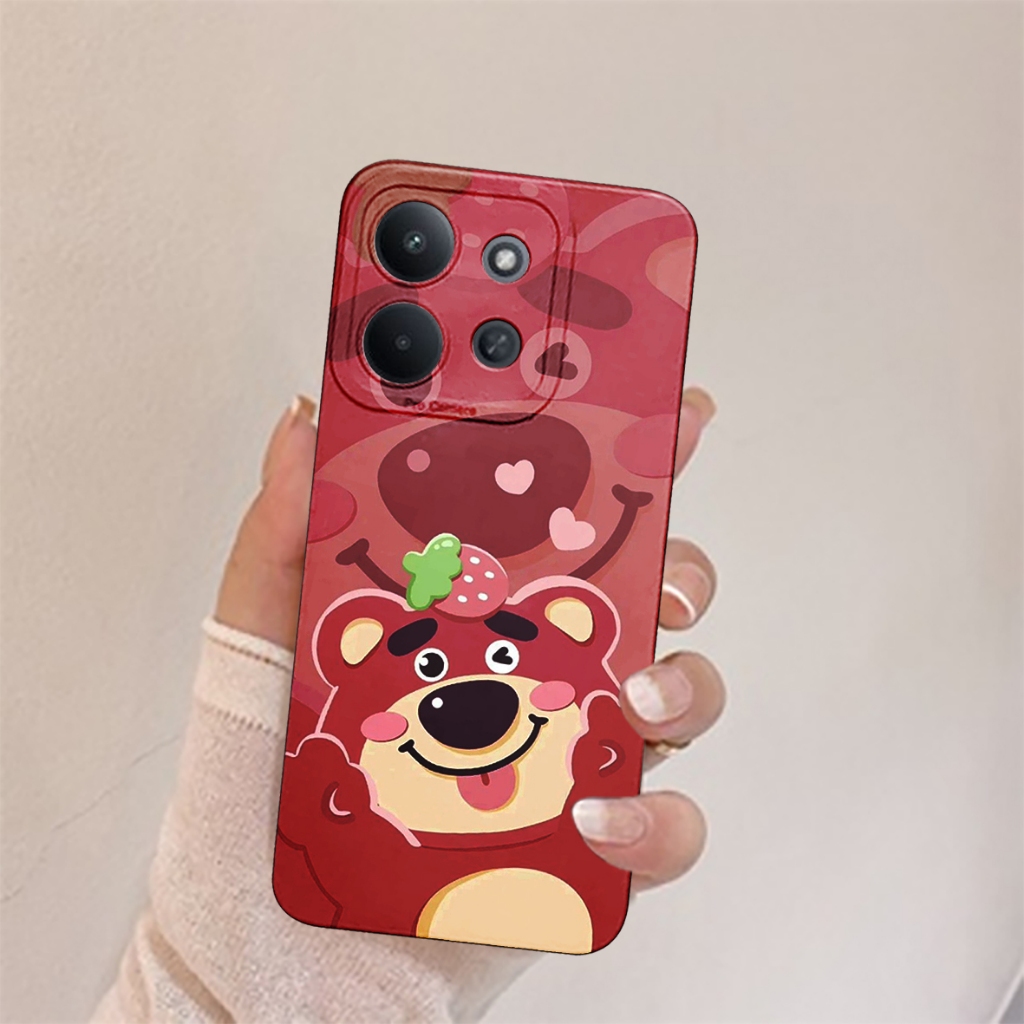 Softcase Compatible For Redmi 15C Cute Cartoon Motif - NR17