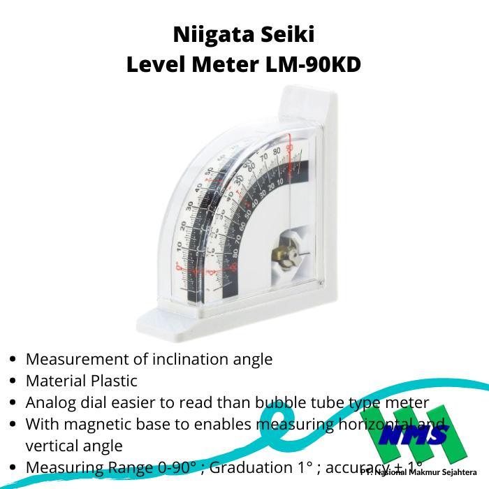 เครื่องวัดระดับ Niigata Seiki LM-90KD