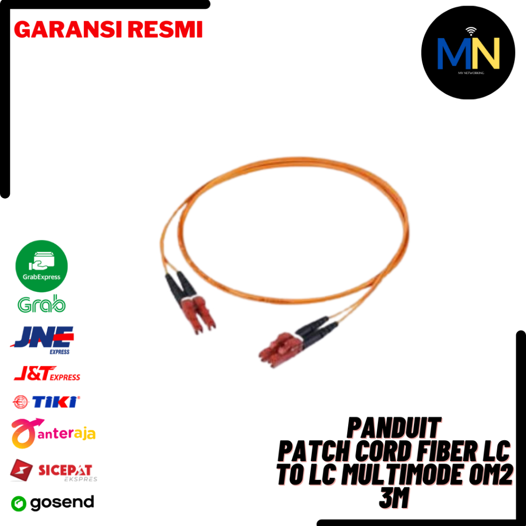 Panduit Patch Cord Fiber LC to LC Multimode Om2 3M