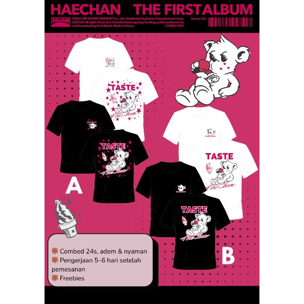 HAECHAN – THE FIRST ALBUM (สินค้าแฟนเมด)
